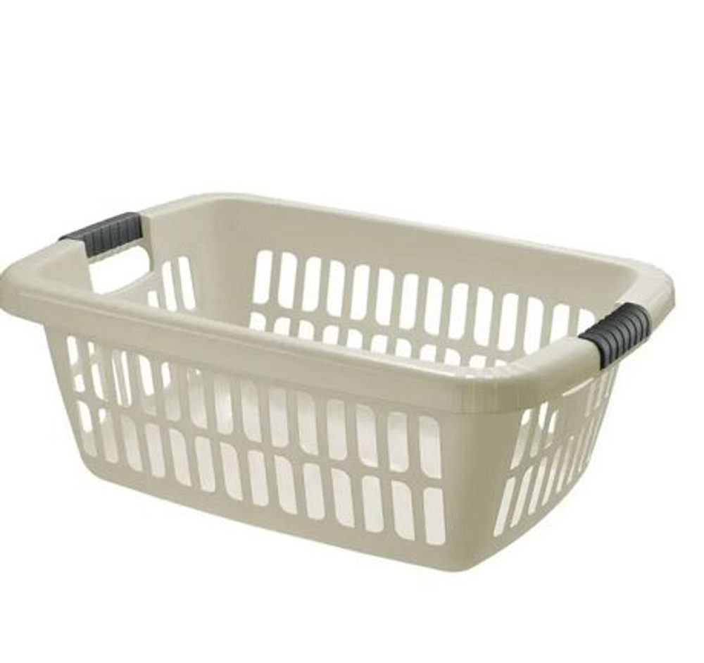 Levně koš 18l na čisté pr., 52x35x20cm, bílý, plast
