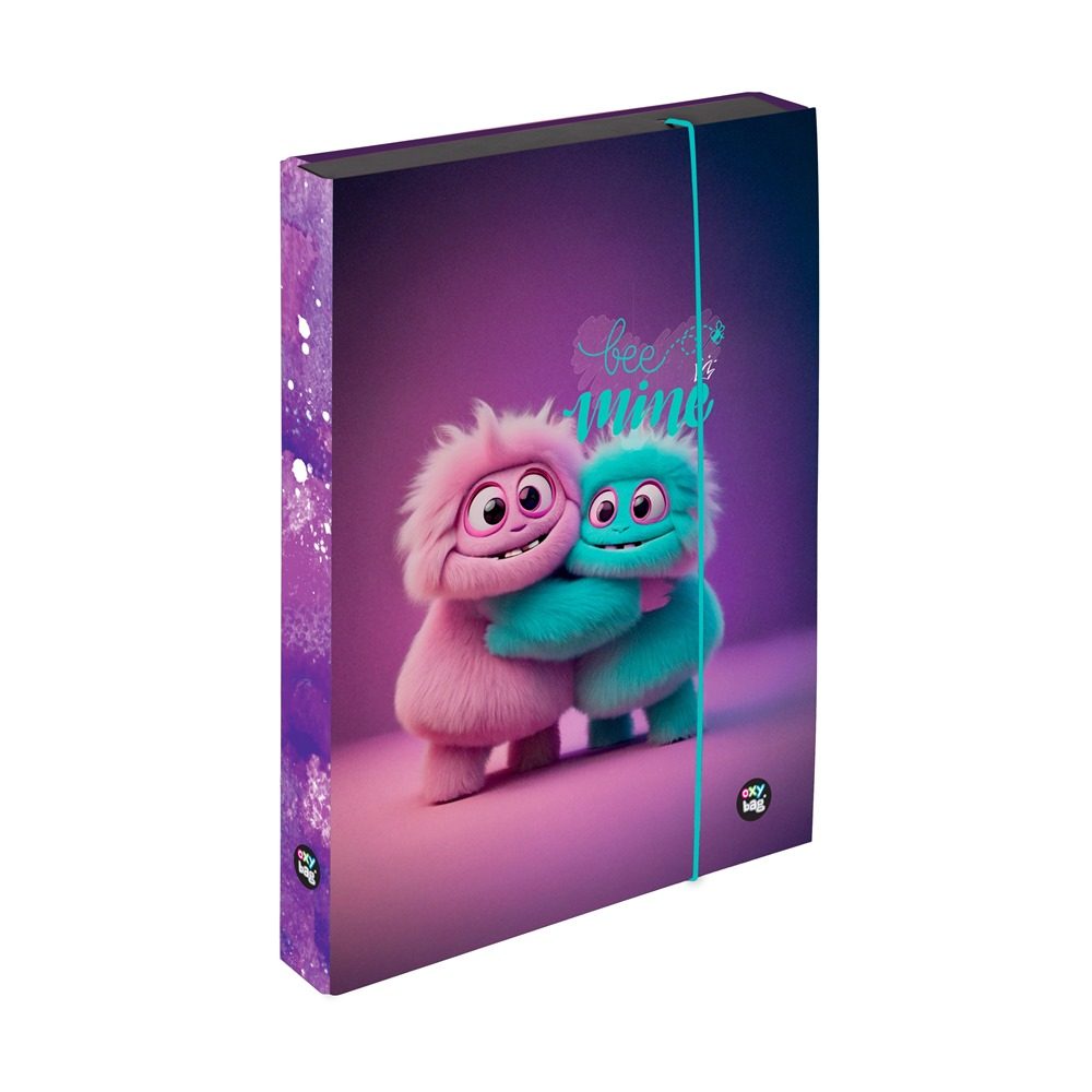 Levně Box na sešity A4 Jumbo Monster