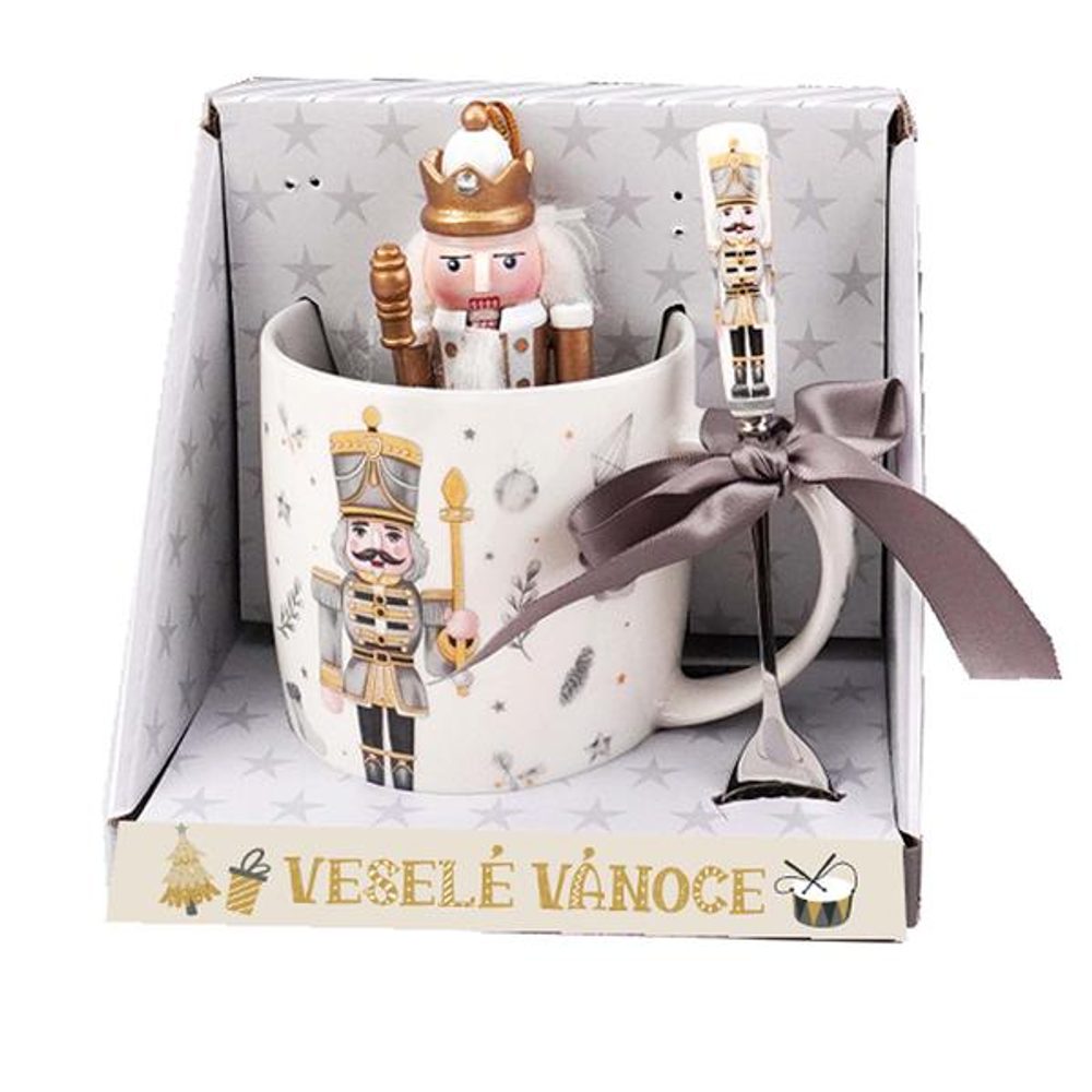 Levně TORO HRNEK 350ML SET + LŽIČKA MOTIV VOJÁČEK