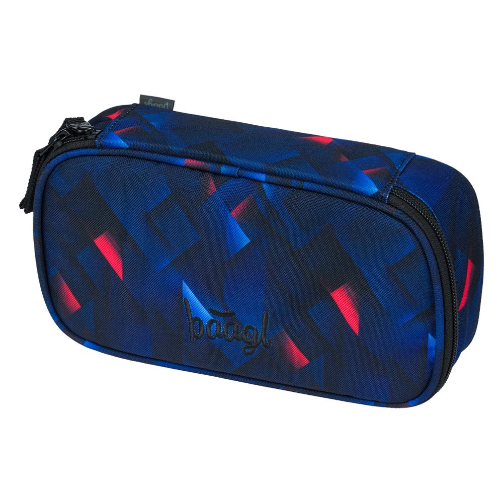 Levně BAAGL Školní penál etue Skate Indigo