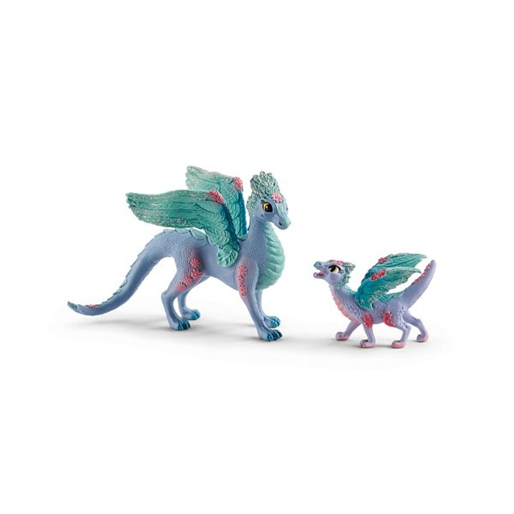 Levně SCHLEICH Květinový drak s mládětem