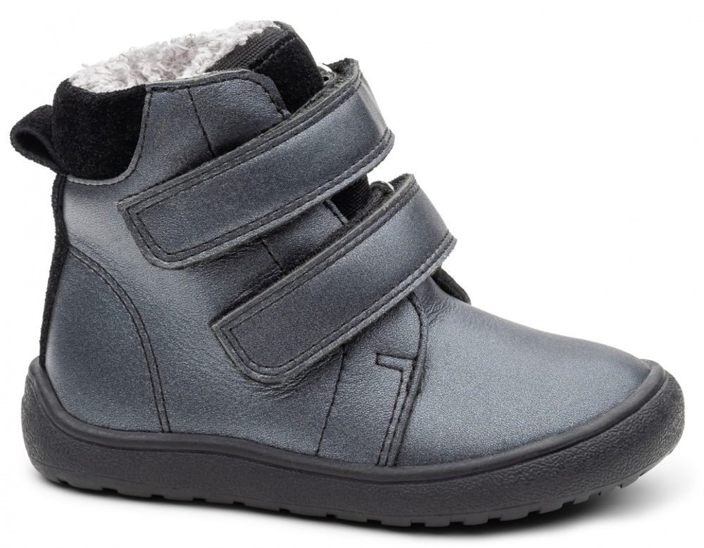 Levně Protetika Barefoot zimní boty s membránou - Černé - 28