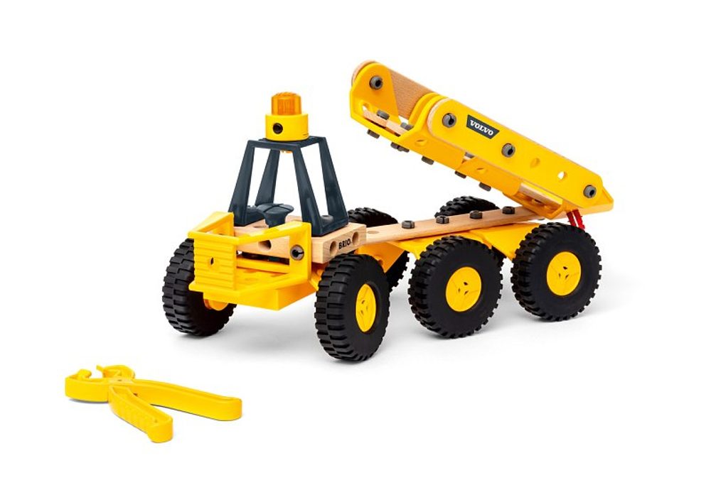 Levně BRIO Builder - sklápěčka Volvo
