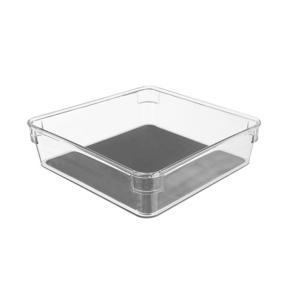 Levně Košík-organizér GREY 16,3x16,3x4,8 cm