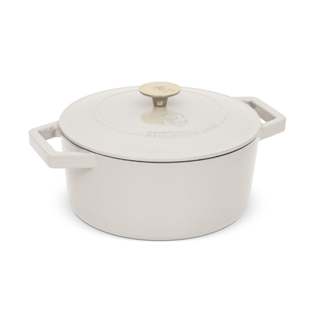BERLINGERHAUS Pekáč litinový s poklicí 24 cm Sahara Collection BH-6528
