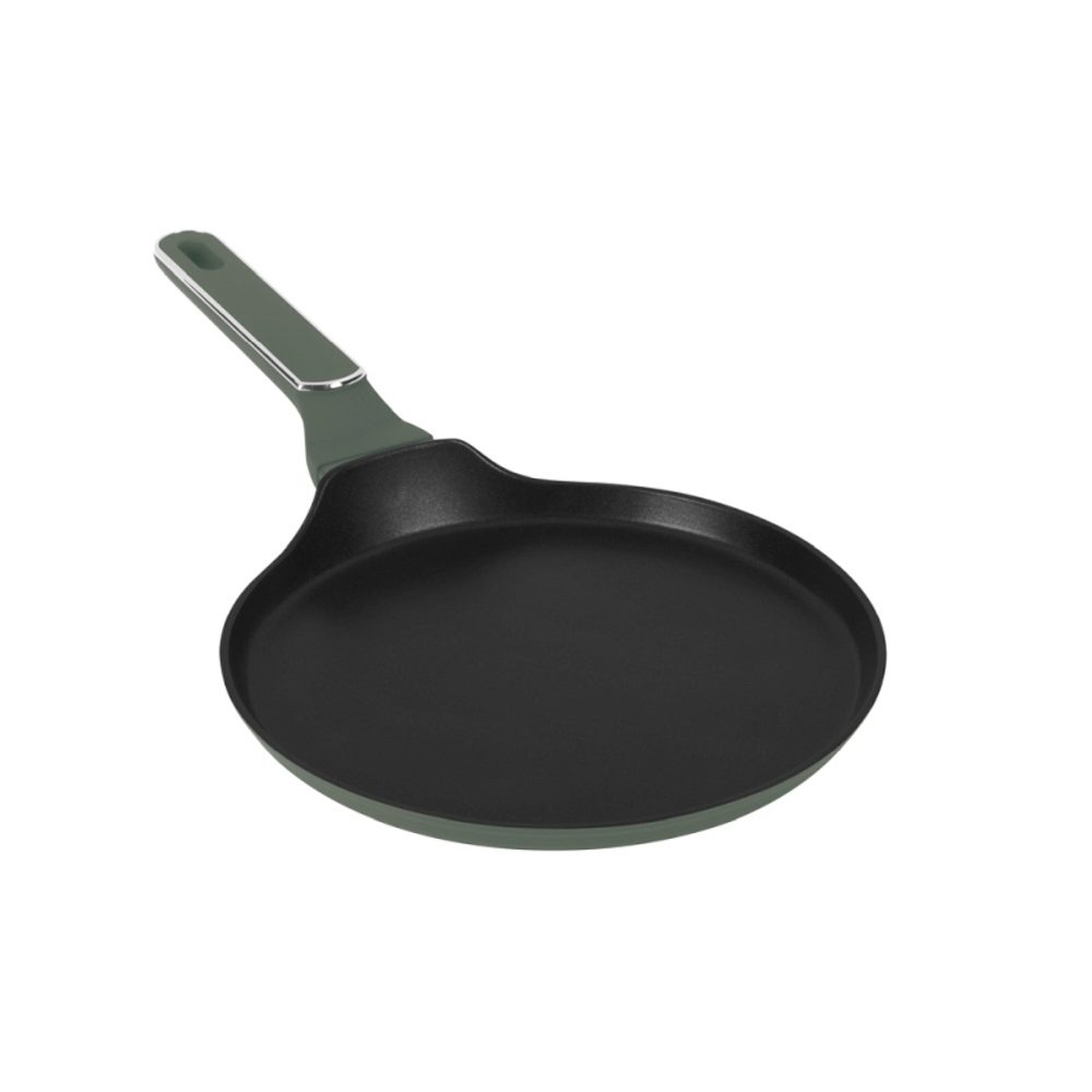 Levně BERLINGERHAUS Pánev na palačinky s titanovým povrchem 25 cm Matte Green Collection BH-8153