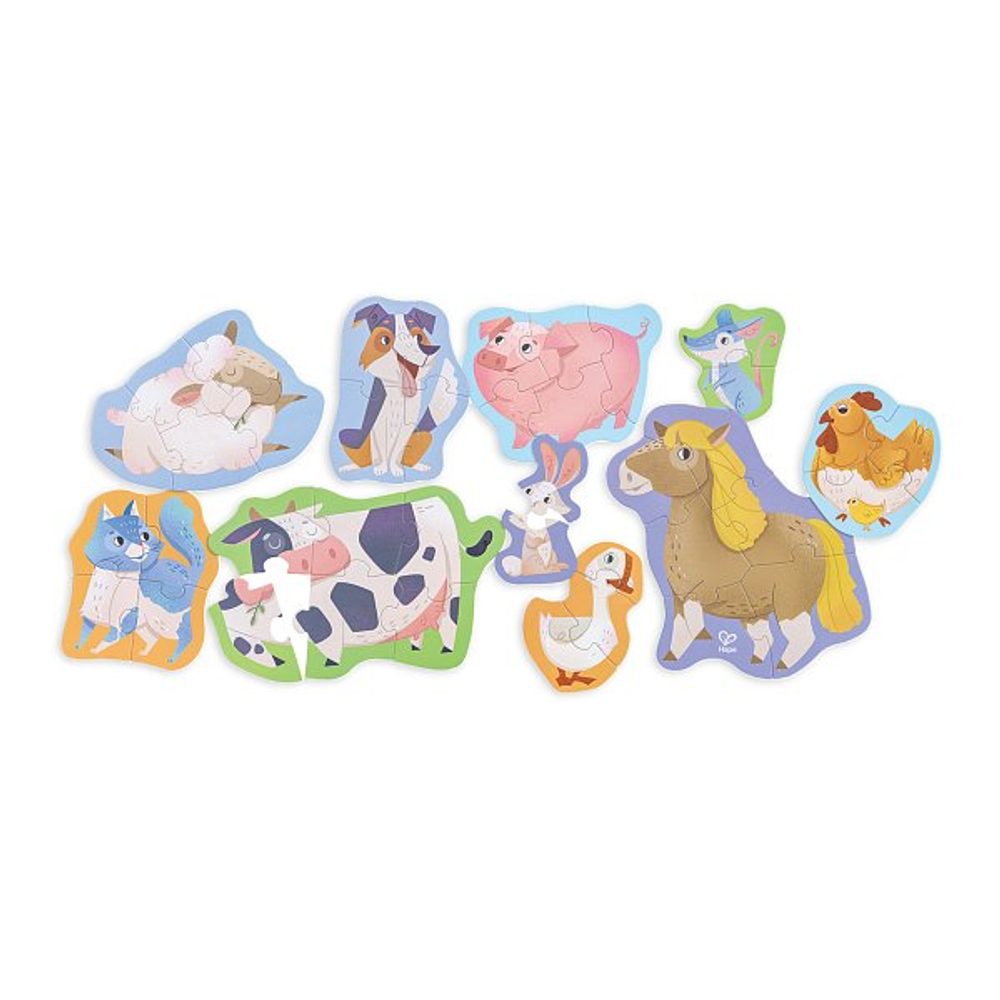 Levně Hape Puzzle - Přátele farmy