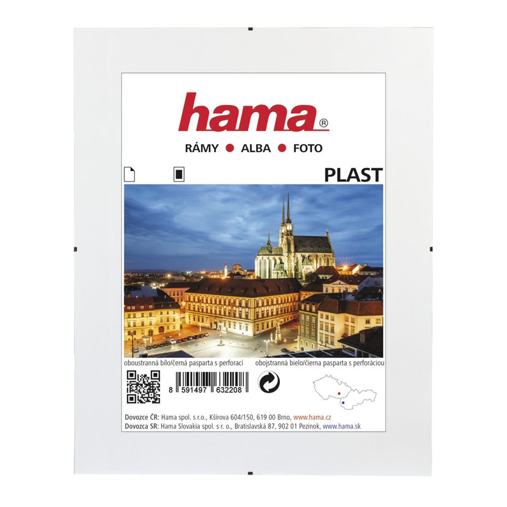 Levně Hama clip-Fix, průhledný plast, 21 x 29,7 cm