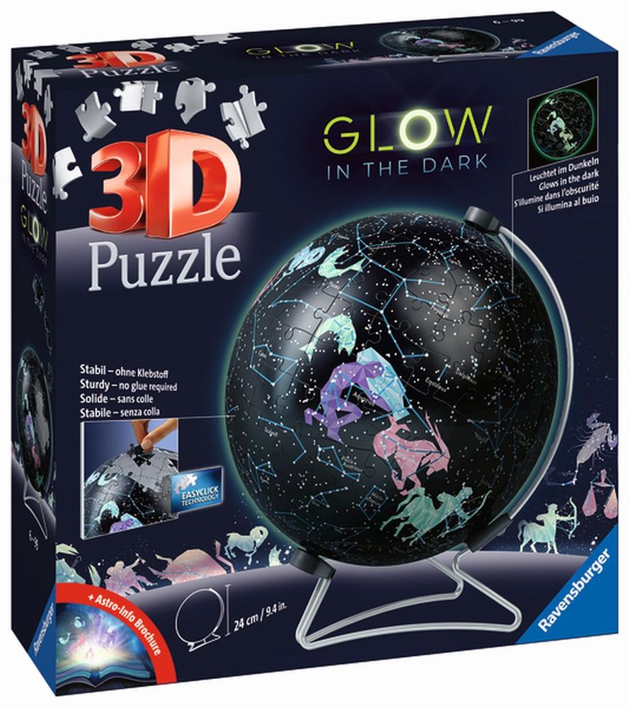 Ravensburger Puzzle-Ball Svítící globus: Hvězdná obloha