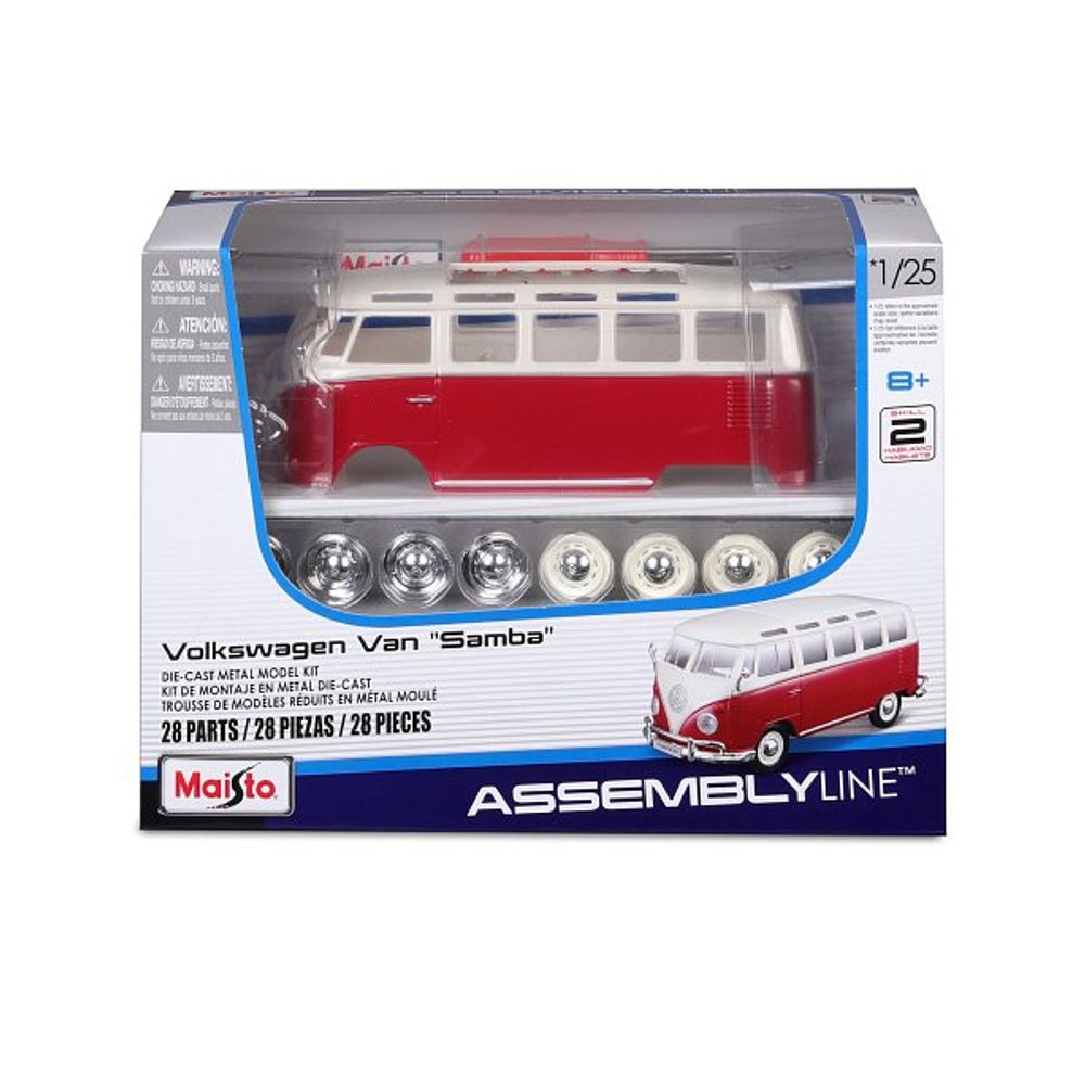 Levně Maisto - Volkswagen Van Samba, 1:25