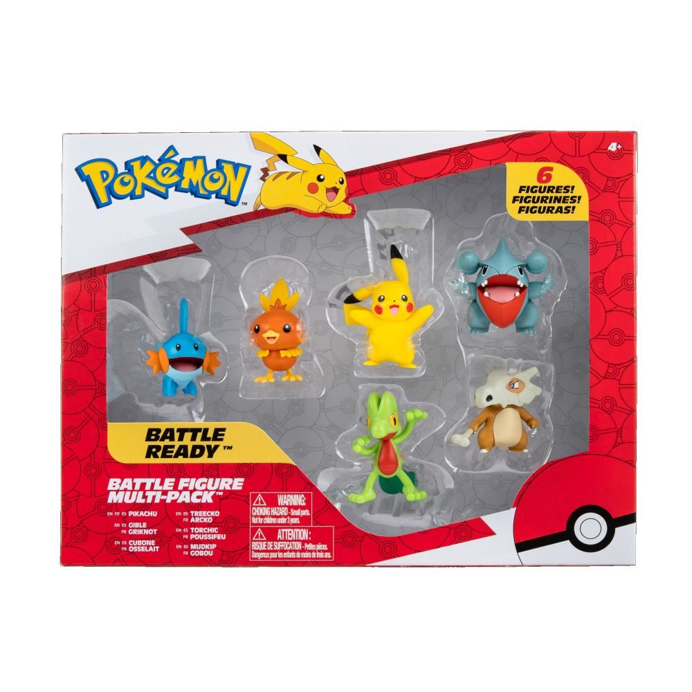 Levně Orbico Pokemon sada 6 figurek