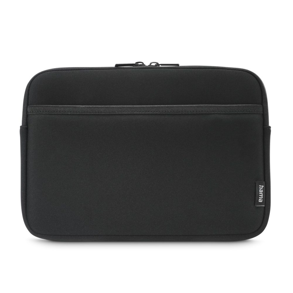 Levně Hama Neoprene, obal na tablet, 28 cm (11"), přední kapsa, neoprenový, černý