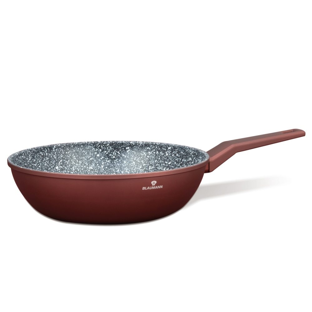 Levně BLAUMANN Pánev Wok s keramickým povrchem 28 cm kolekce Cera Stone BL-4011