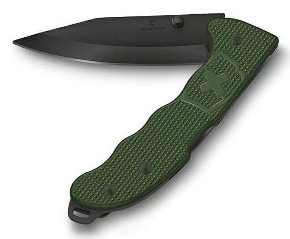 Levně nůž 1-funkce 136mm Evoke BSH Alox,olive green, kapesní, Victorinox