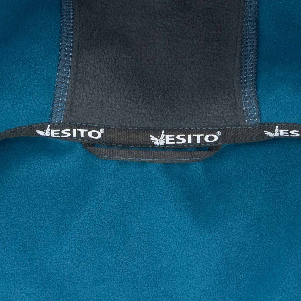 ESITO Dětská softshellová bunda DUO Turquoise - černá