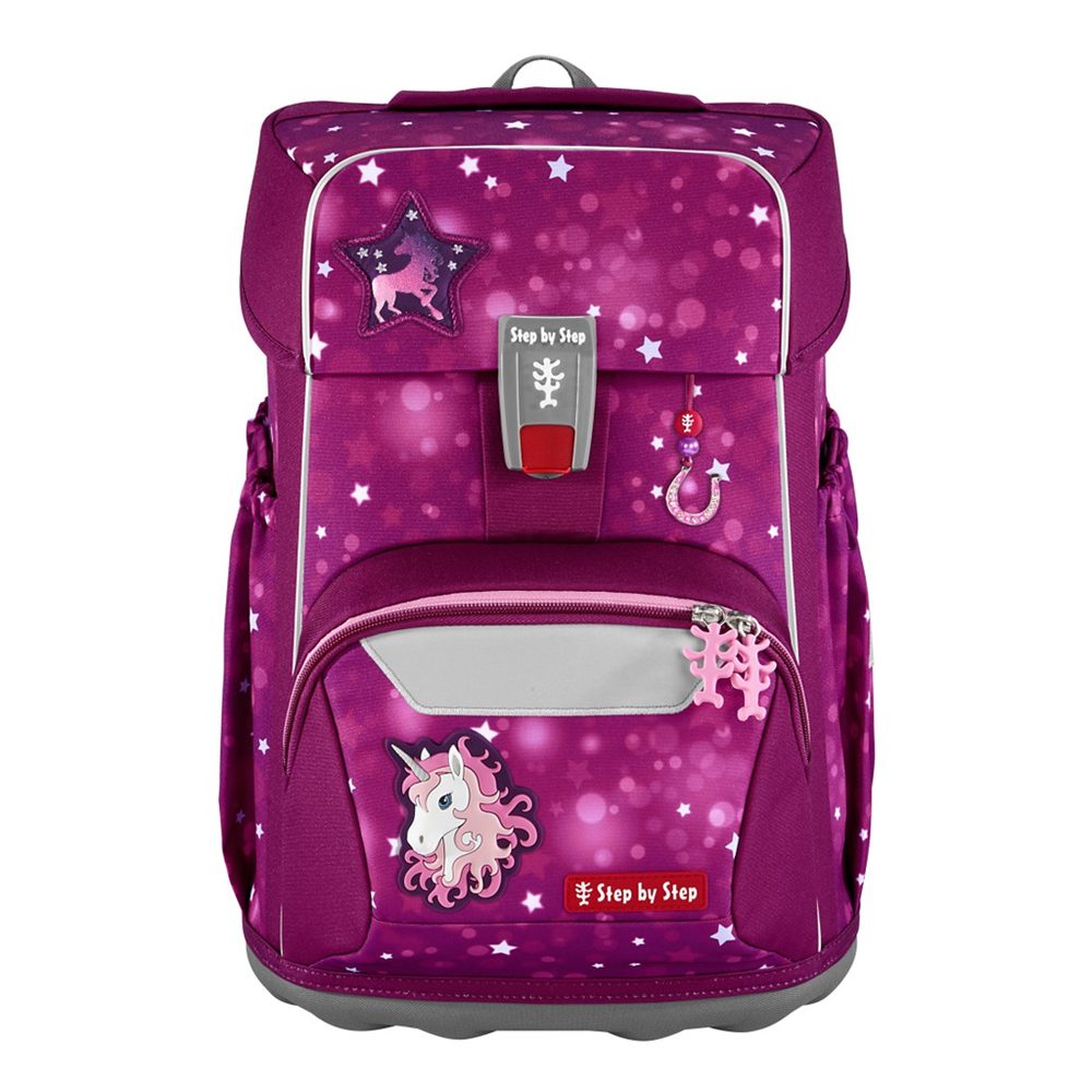 Levně Školní aktovka Step by Step GIANT Sweet Unicorn Nuala, pro prvňáčky - 5dílný set, certifikát AGR