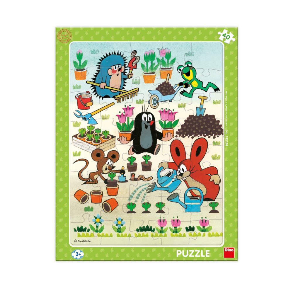 Levně KRTEK ZAHRADNÍK 40 deskové Puzzle