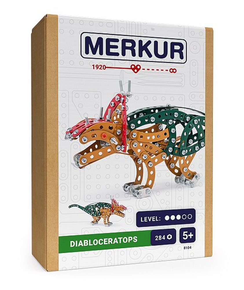 MERKUR - Stavebnice Merkur - DINO - Diabloceratops