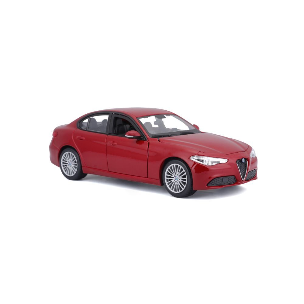 Levně Bburago 1:24 Plus Alfa Romeo Giulia (2016) Metallic Red