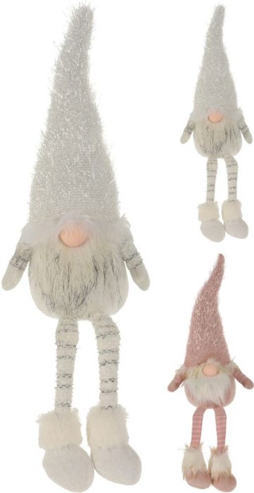 Levně SKŘÍTEK 63cm, nohatý, 2druhy, textil, dek.