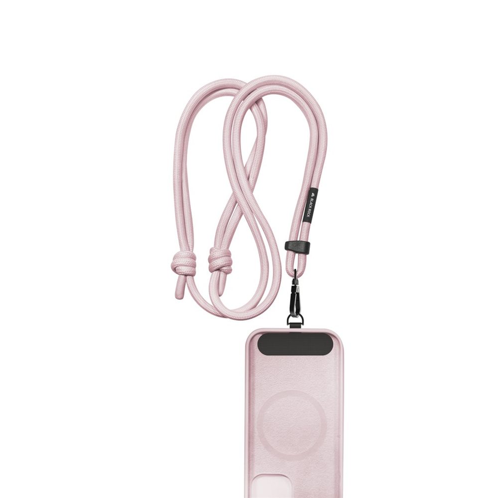 Levně Black Rock Universal Lanyard, šňůrka na mobil, s karabinkou, 30-60 cm, světle růžová