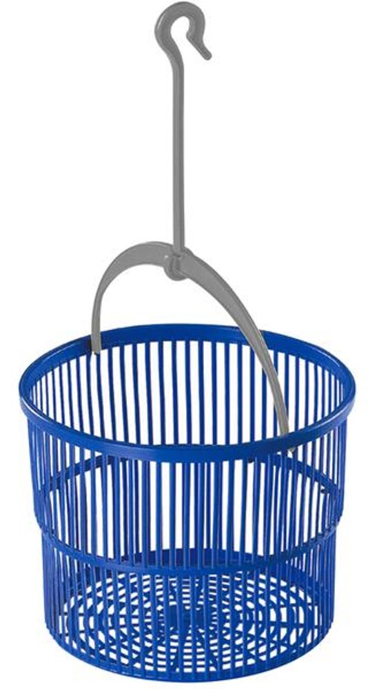 Levně heidrun KOŠÍK NA KOLÍČKY NA PRÁDLO S HÁČKEM 19X19CM