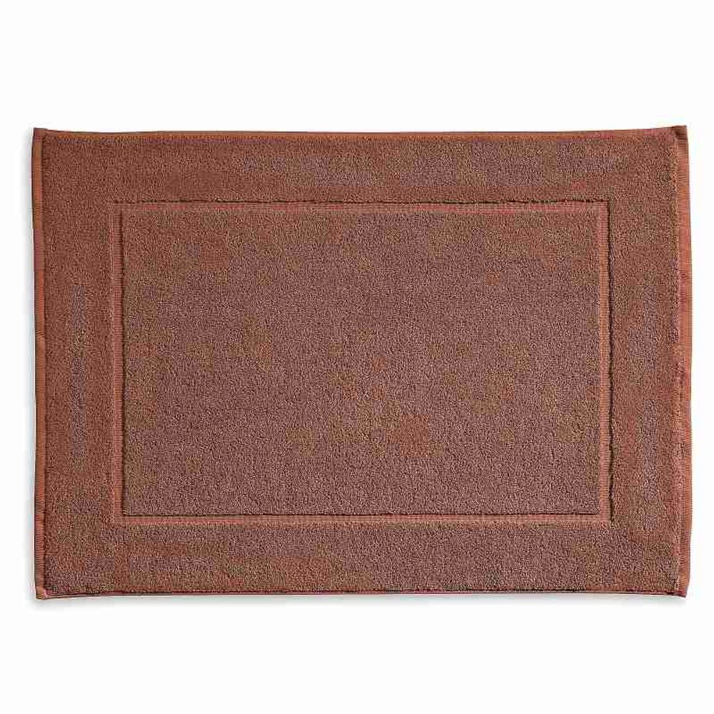 Levně KELA Koupelnová předložka Ladessa Ladessa 70x50 cm bavlna terra KL-23487