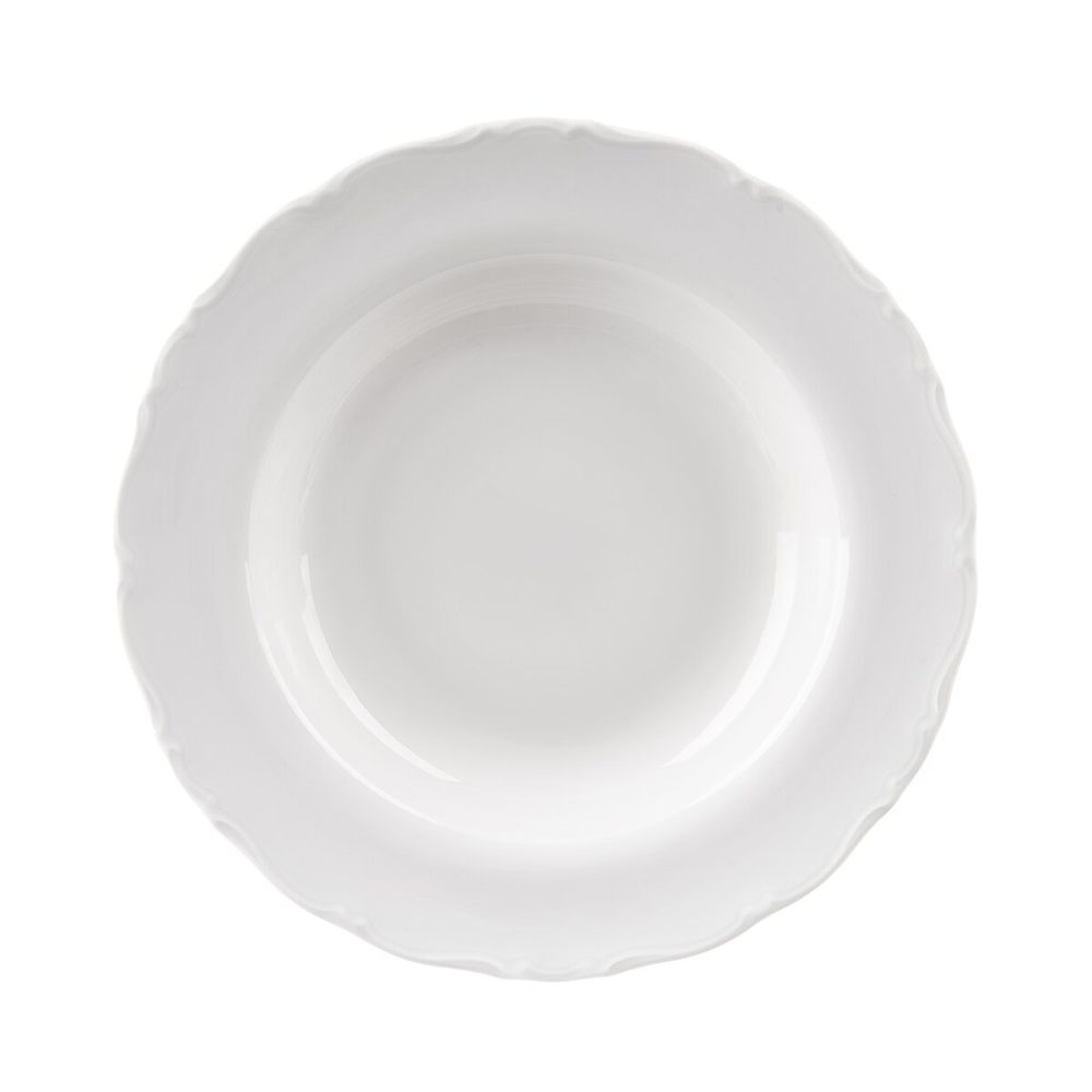 Levně Hluboký talíř MONA lem pr. 23 cm