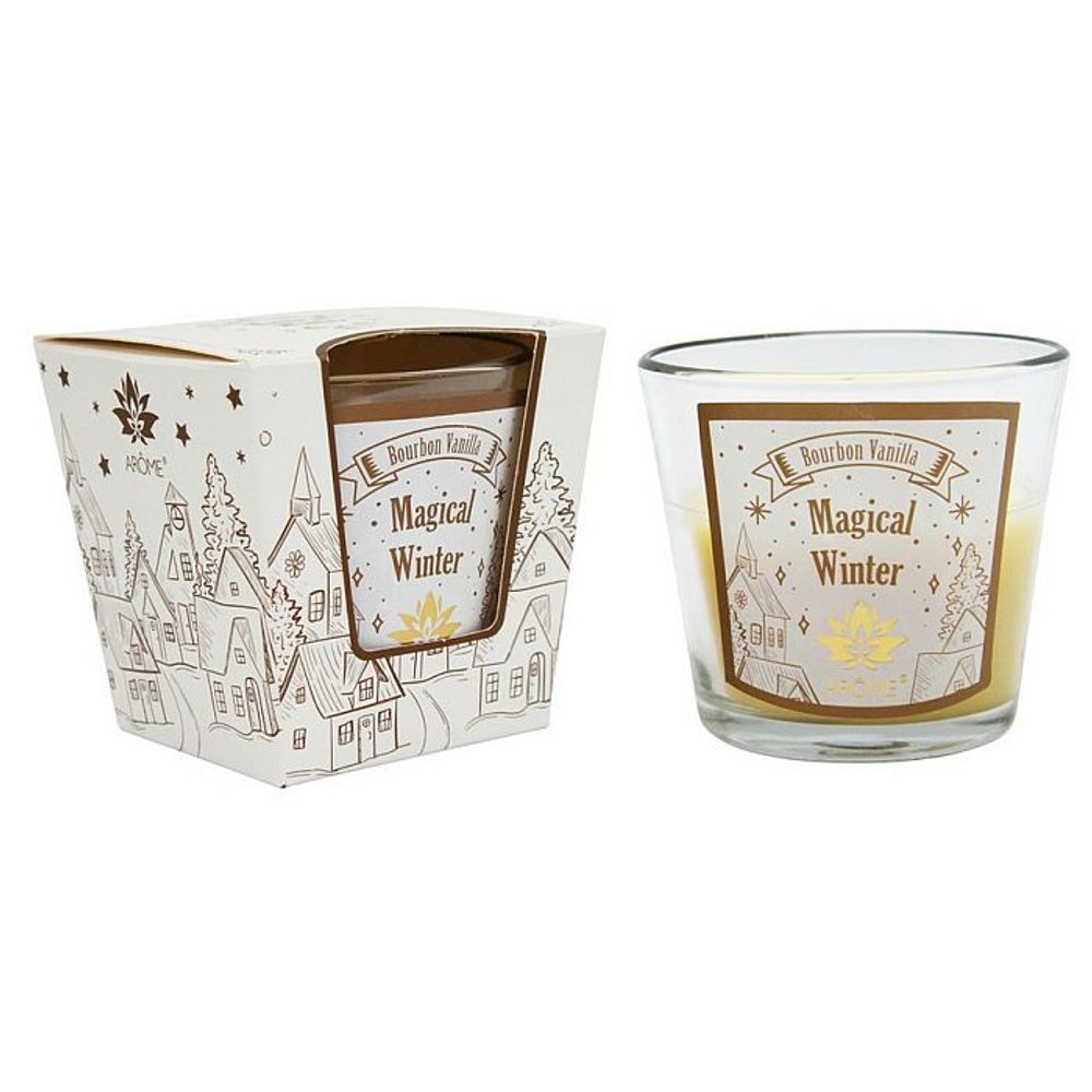 Levně svíčka vonná 120g, VANILLA BOURBON, DB, sklo