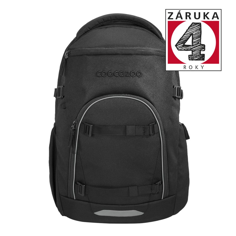 Levně Školní batoh coocazoo BYTE, Black Coal, AGR certifikát
