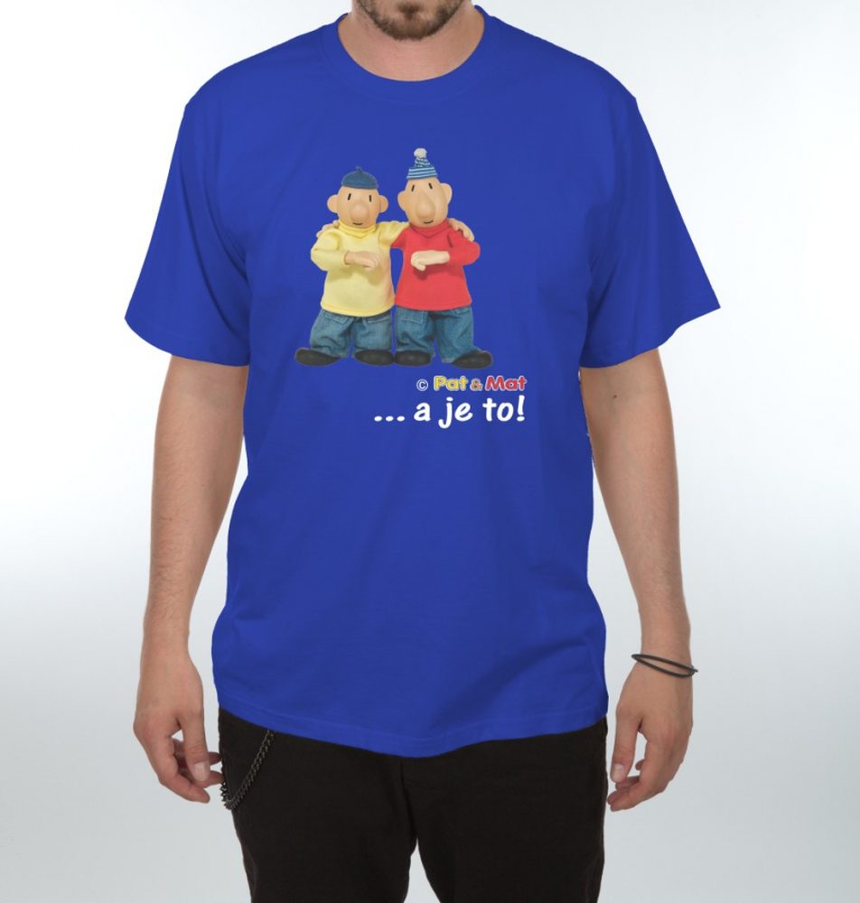 Levně Tričko - Gesto - 3XL královsky modrá