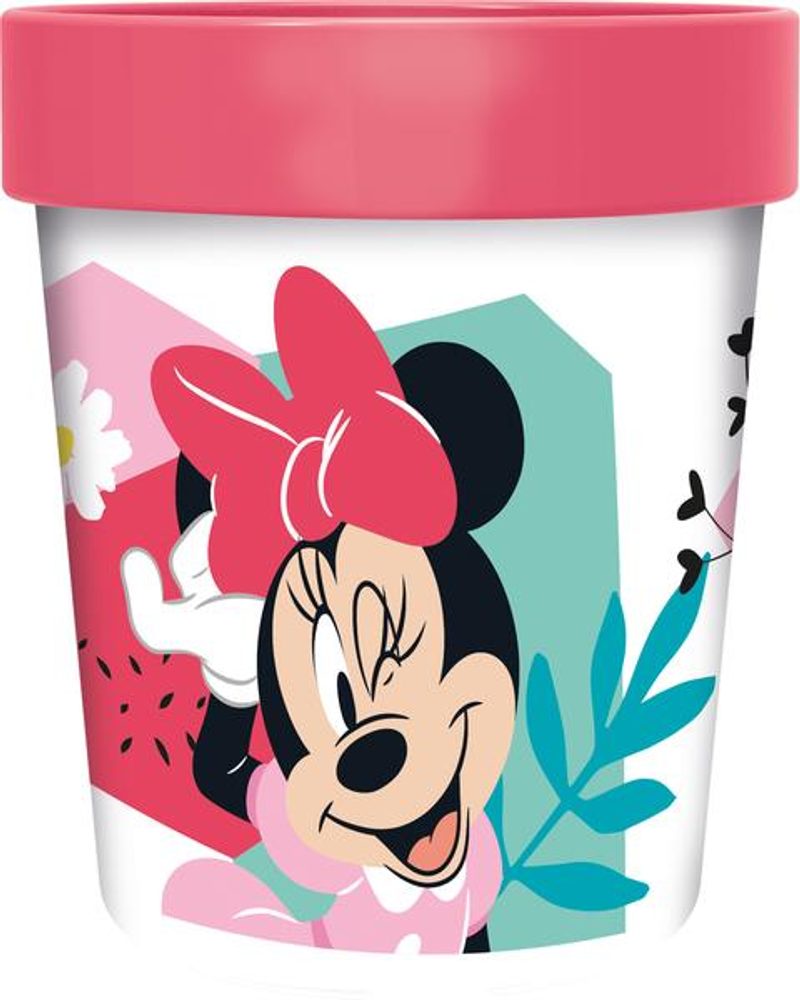 Levně STOR KELÍMEK PLASTOVÝ MINNIE S PROTISKL. DNEM 260 ML