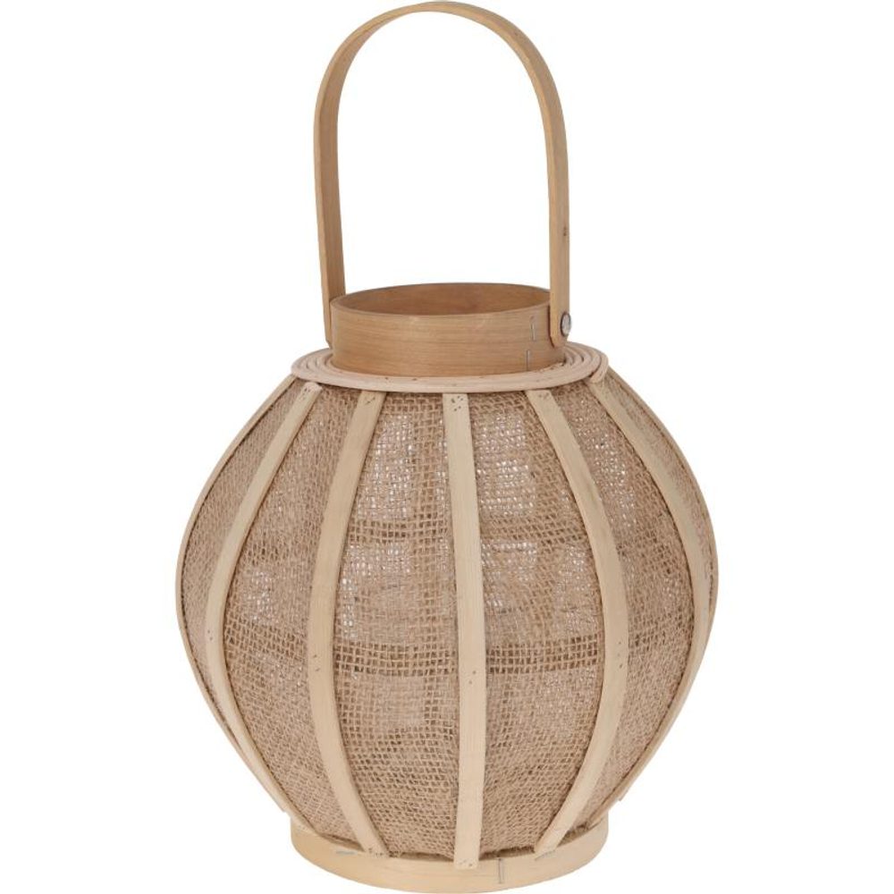 Levně PROGARDEN Lucerna na svíčku venkovní ratan 23 cm KO-430020010