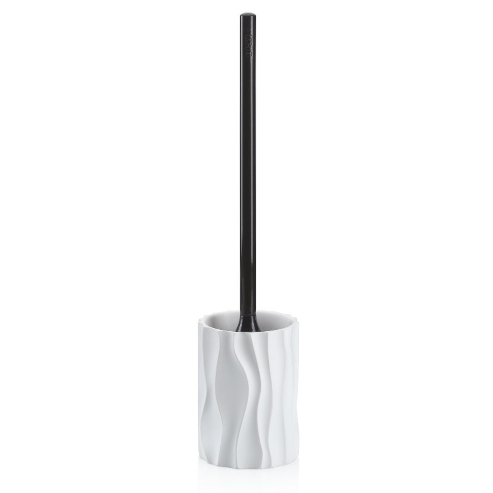 Levně KELA WC sada Merida polyresin bílá 43,0cm 10,0cm KL-23763