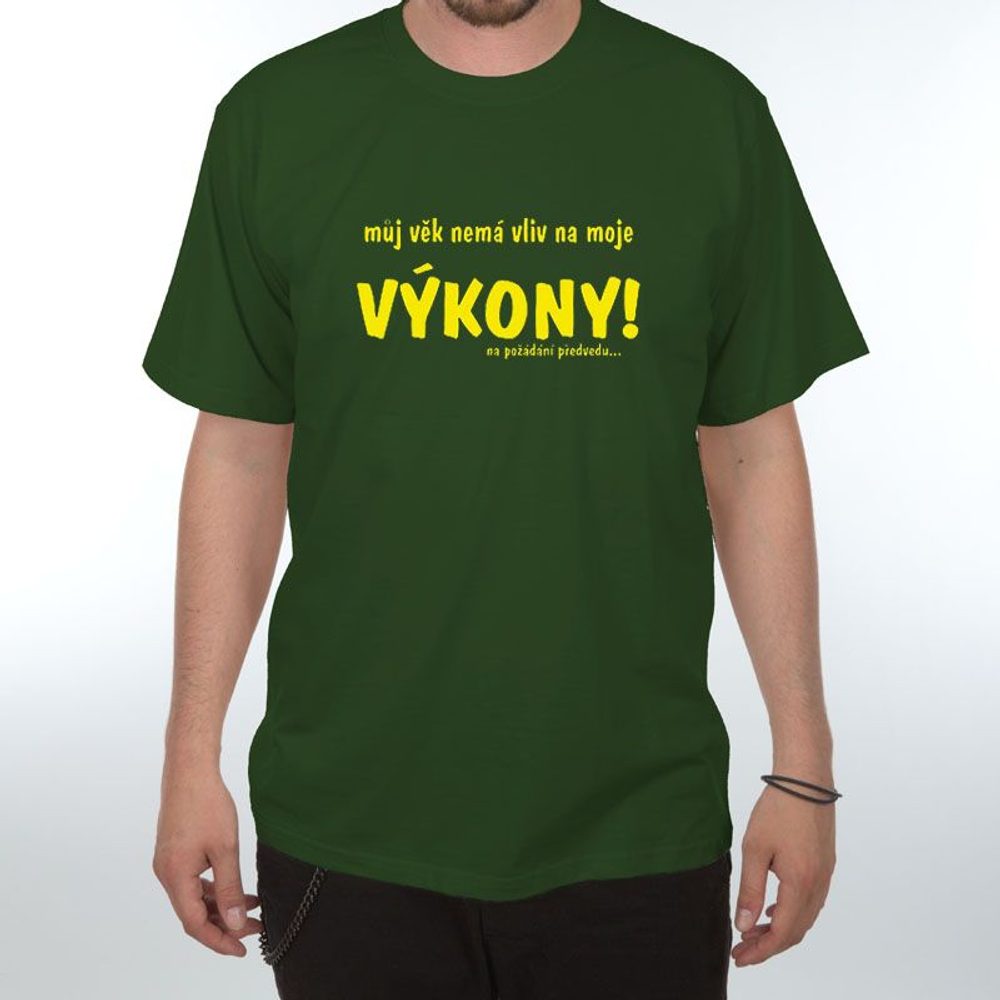 Můj věk nemá vliv na... - L červená