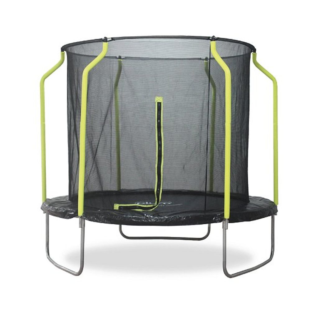 Levně Zahradní trampolína s ochrannou sítí 244x244x210cm