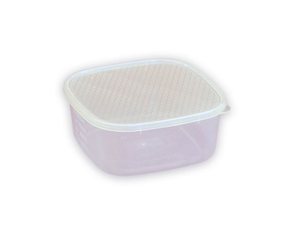 Levně box 1,20l hranatý 17x17x7cm, plast
