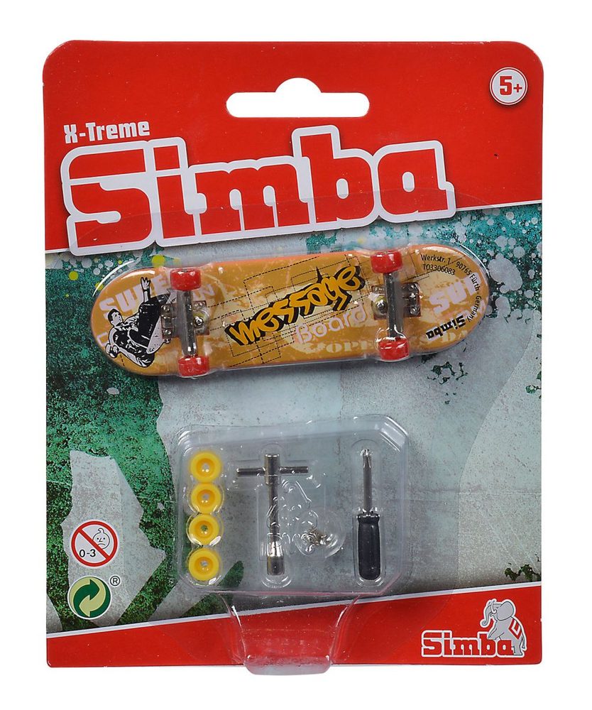 Prstový skateboard, 6 druhů (obrázek 4)