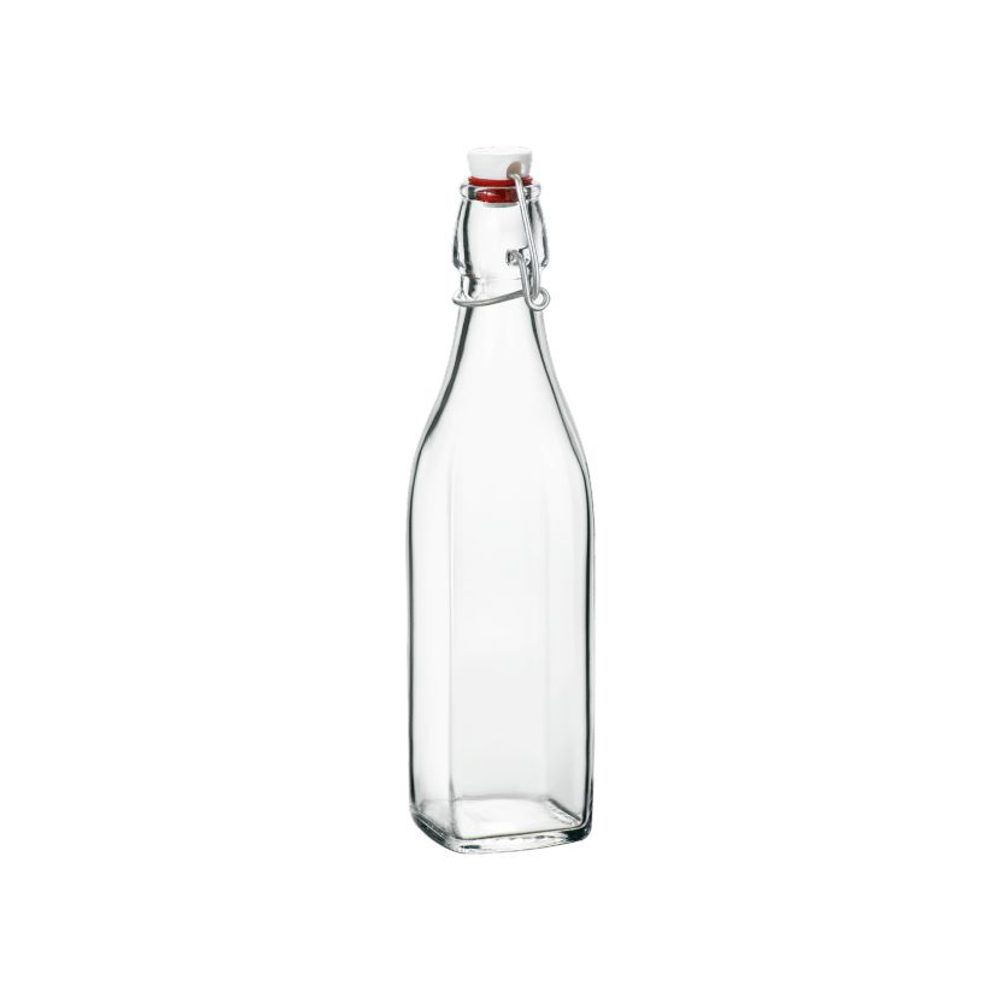 Levně láhev 0,50l hran.SWING, patent.uz., sklo