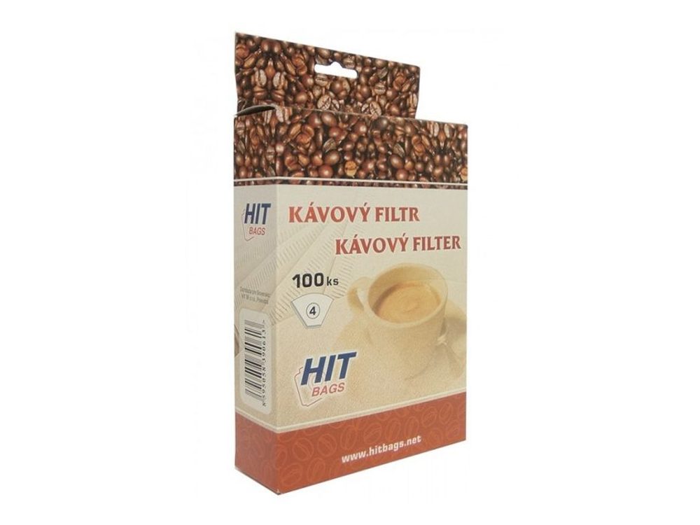 Levně filtry 4/100ks na kávu, papír