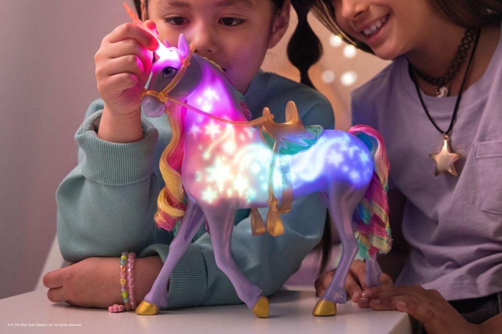 Levně UNICORN ACADEMY SVĚTELNÝ JEDNOROŽEC WILDSTAR 24cm