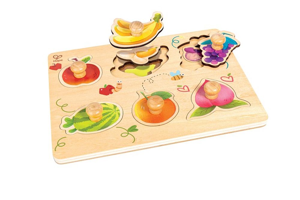 Levně Hape Puzzle - Ovoce