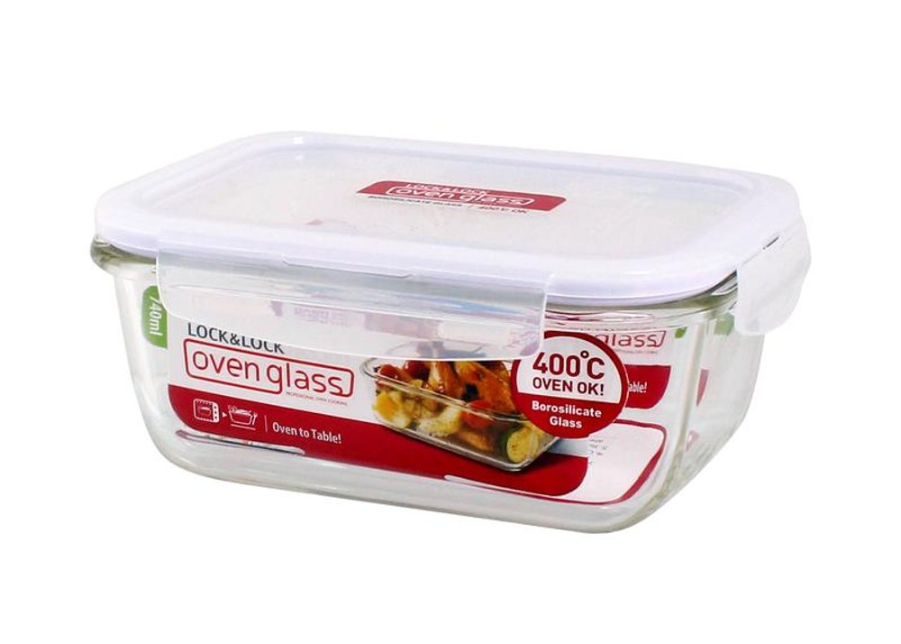 Levně LOCKNLOCK DÓZA NA POTRAVINY, BOROSILIKÁTOVÉ SKLO, 740 ML