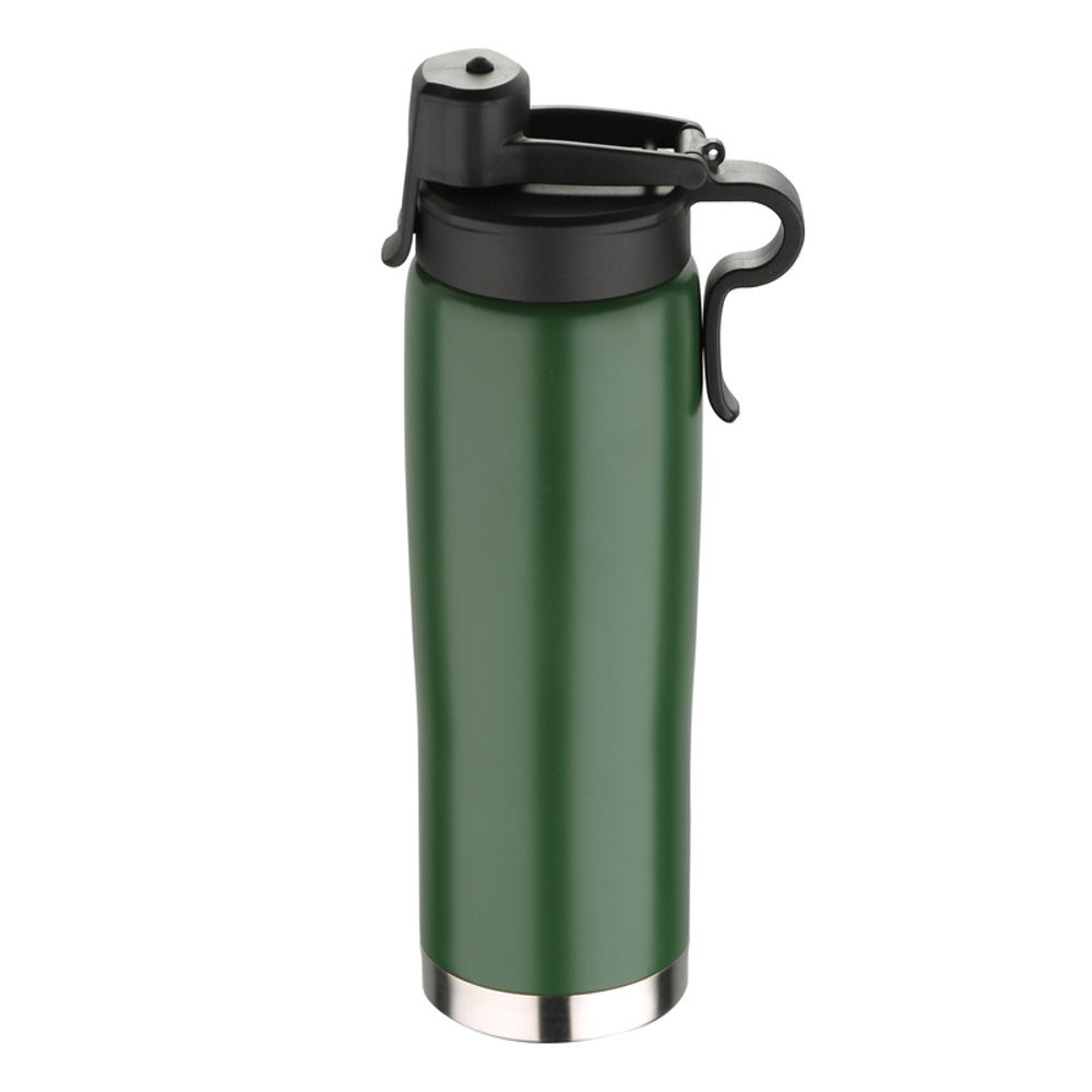 Levně BERGNER Termoska nerezová s pítkem 0,5 l zelená BG-37571-MGR