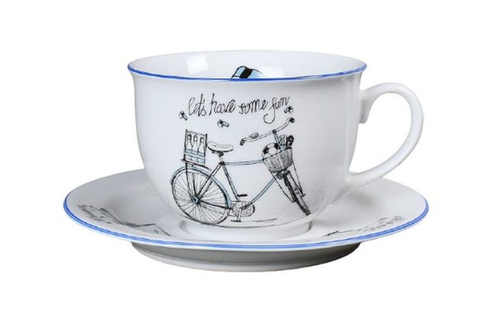 Levně šapo 500ml, 1ks, OLGA-PÁNSKÉ KOLO, čes.porcelán