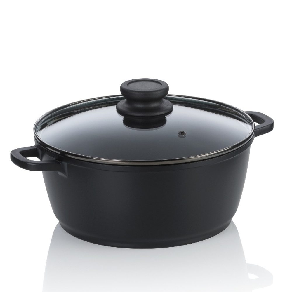 Levně KELA Kastrol s keramickým povrchem a poklicí ATURA 24 cm 3,2 l KL-15171