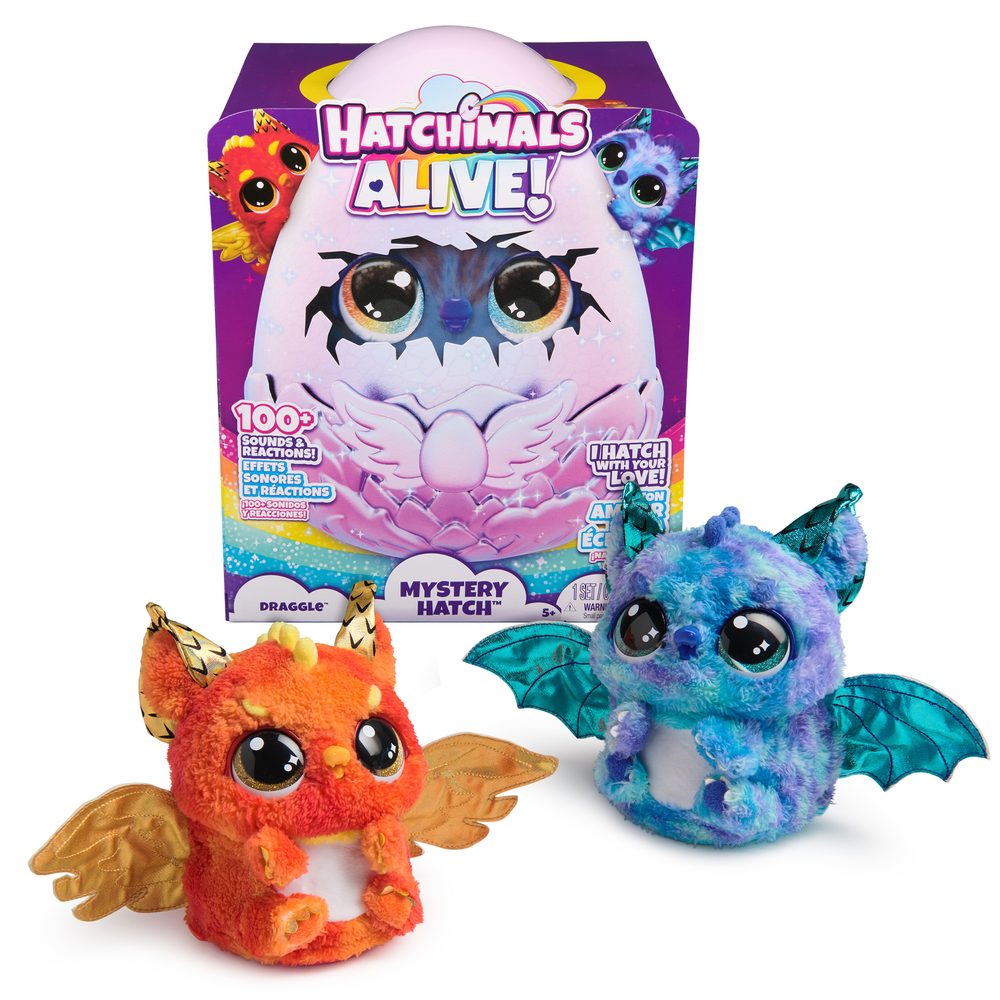 Levně HATCHIMALS LÍHNOUCÍ SE INTERAKTIVNÍ ZVÍŘÁTKO DRÁČEK