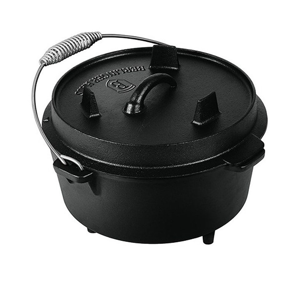 Levně BERLINGERHAUS Hrnec litinový s poklicí 25 cm černý LP-BH-192