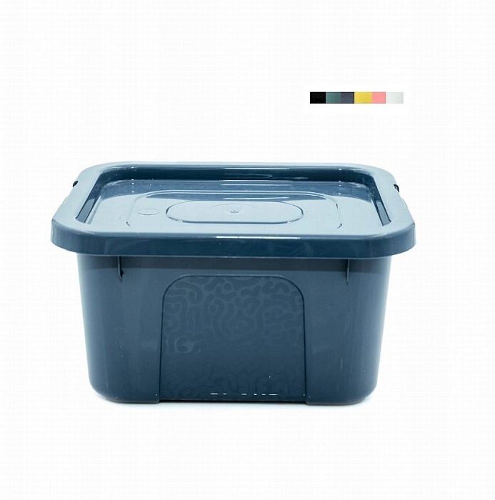 Levně box 2,0l+víko, plný, 20x15x10cm, MIX RASTR, MULTIBOX, plast
