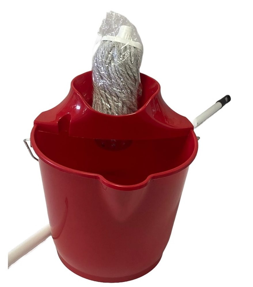Levně mop 12l komplet, s výlevkou, plast